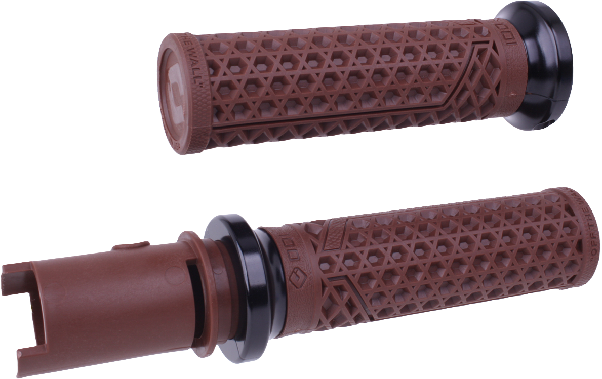 ODI Van's Lock-On Grips Brown and Black for Model Years 2023-2024, Part V31VHTCN-B