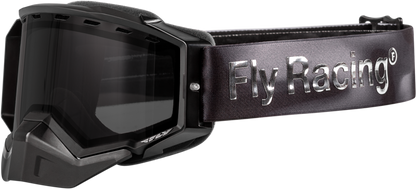 Fly Racing Zone Elite Snow Goggle with Polarized Smoke Lens - Part Number FLB-24ZP3