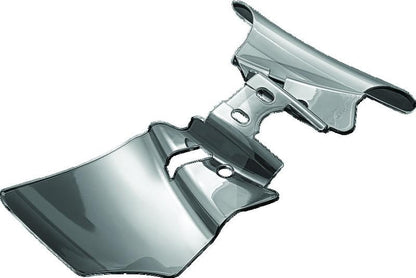 Kuryakyn Saddle Shields Heat Deflectors for Harley Davidson Dyna Models (2004-2006) with Smoke Reflective Tint
