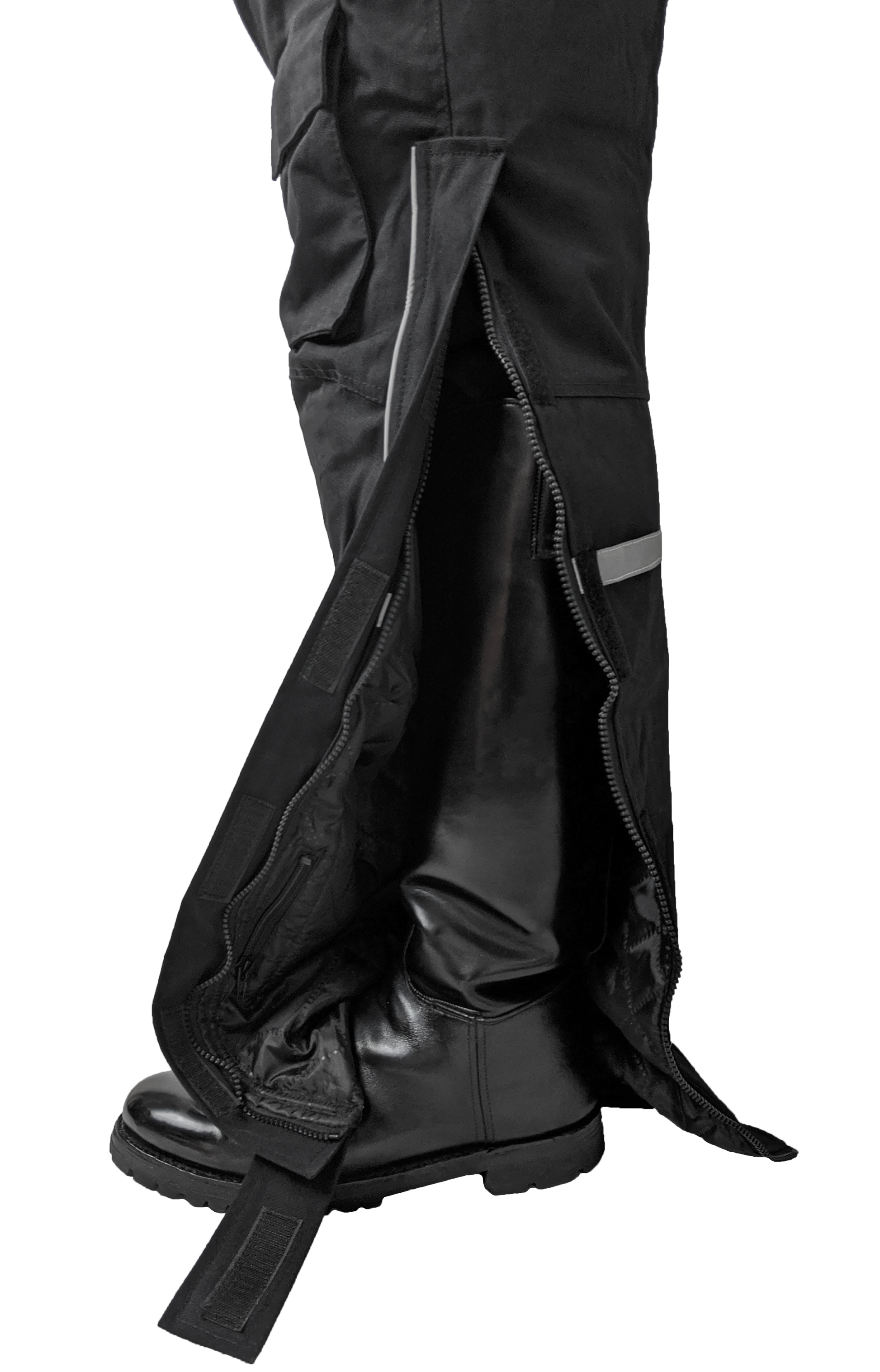 California Heat 12V Streetrider Outer Pants Black 2XL – Heated Motorcycle Gear with Level 1 Armor and Waterproof Design