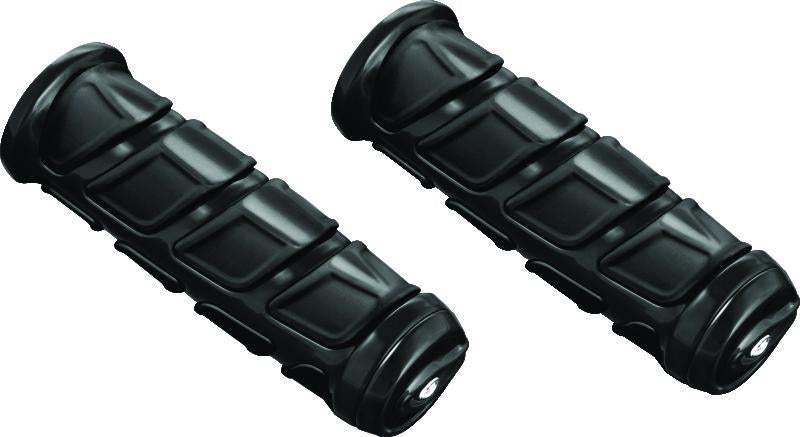 Kuryakyn Kinetic Grips Universal 1 inch Gloss Black for Honda VTX and Shadow Models