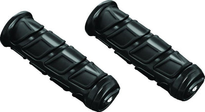Kuryakyn Kinetic Grips Universal 1 inch Gloss Black for Honda VTX and Shadow Models