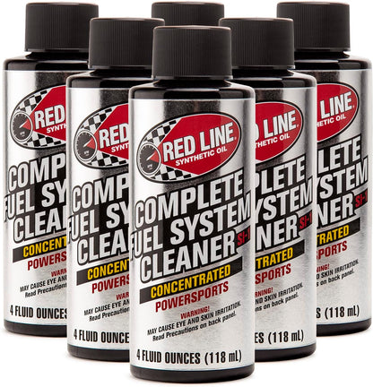 RED LINE SYNTHETIC OIL Complete Fuel System Cleaner 4oz 60102