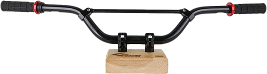 ODI V-TWIN Moto Crossbar with Clamps – Gloss Black for Harley Davidson Dyna and Softail