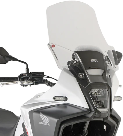GIVI D1203ST Windshield - Clear Motorcycle Windshield Replacement for OEM Fit and Optimal Wind Protection
