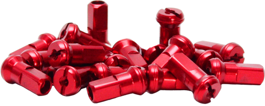 SPOKE NIPPLES RED