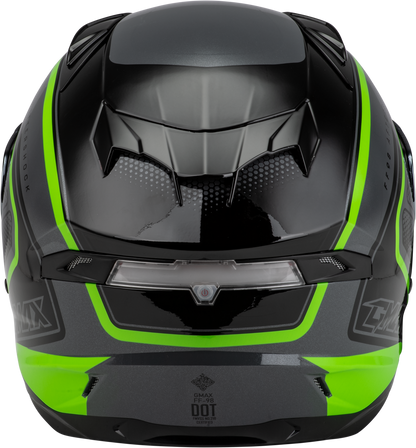Ff 98 Aftershock Helmet Grey/Neon Green 2x