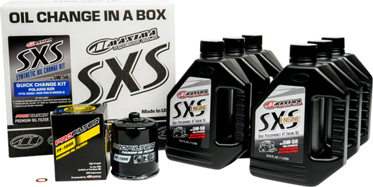MAXIMA RACING OIL Oil Change Kit for Polaris RZR Pro R – Part Number 90-229013