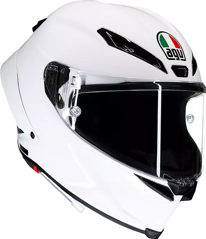 AGV Pista GP RR Helmet - White, XS | High-Performance Motorcycle Helmet with Advanced Ventilation and Safety Features