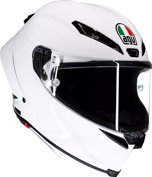 AGV Pista GP RR Helmet - White, XS | High-Performance Motorcycle Helmet with Advanced Ventilation and Safety Features