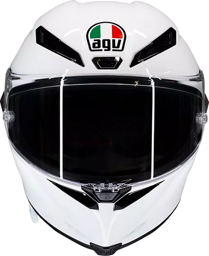 AGV Pista GP RR Helmet - White, XS | High-Performance Motorcycle Helmet with Advanced Ventilation and Safety Features