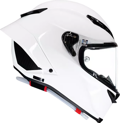 AGV Pista GP RR Helmet - White, XS | High-Performance Motorcycle Helmet with Advanced Ventilation and Safety Features