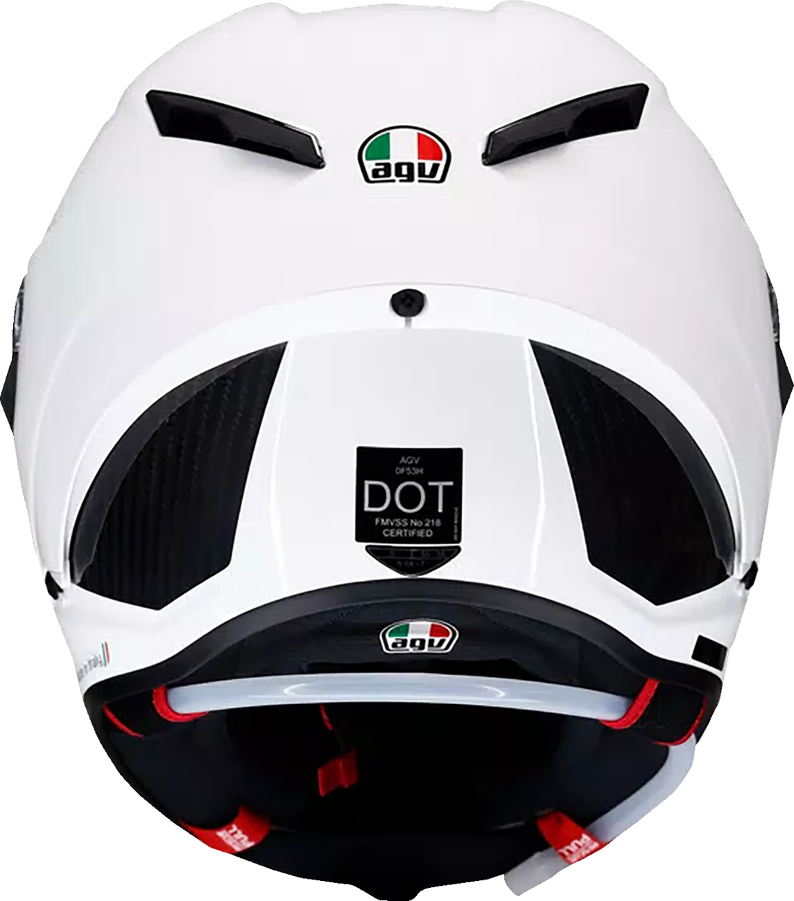 AGV Pista GP RR Helmet - White, XS | High-Performance Motorcycle Helmet with Advanced Ventilation and Safety Features