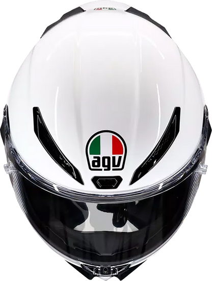 AGV Pista GP RR Helmet - White, XS | High-Performance Motorcycle Helmet with Advanced Ventilation and Safety Features