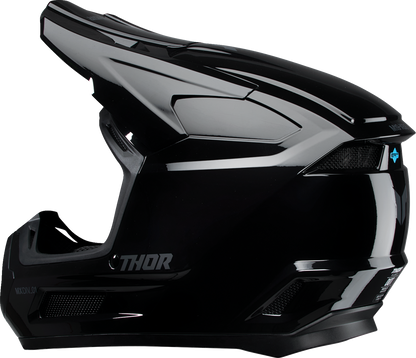 THOR Youth Fleet Helmet Blackout Gloss Black - Medium (Part Number 0111-1754)