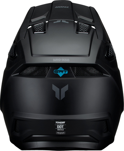 THOR Fleet Helmet Blackout Matte Black XS (Part #0110-9381)
