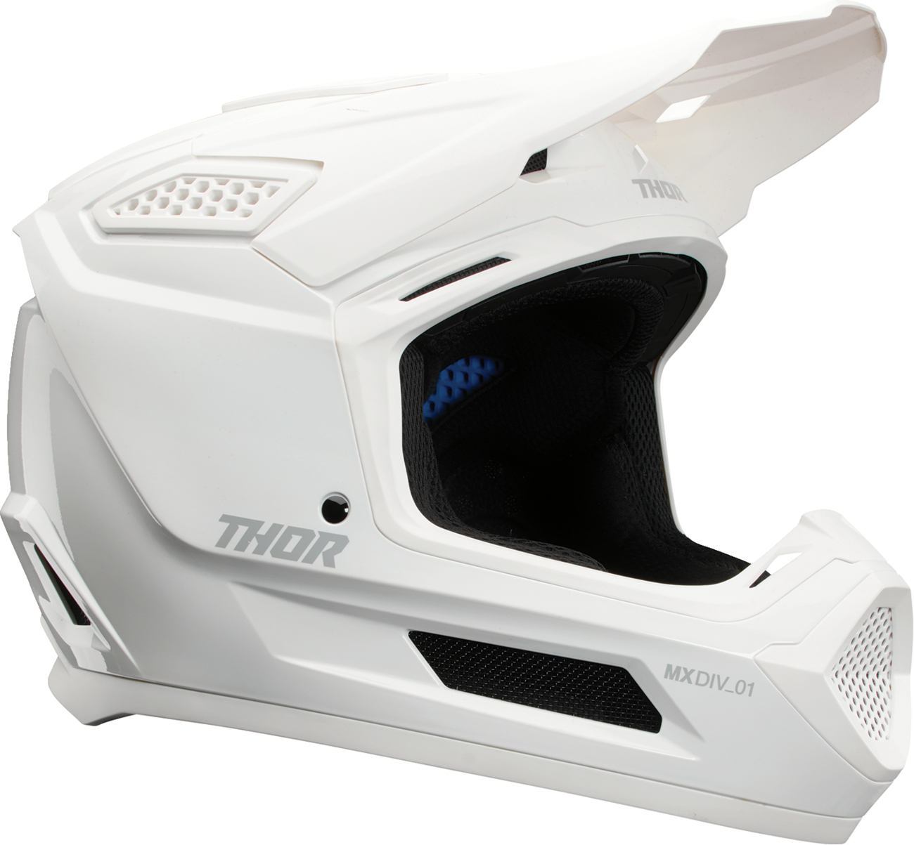 THOR Fleet Helmet Whiteout Gloss White Small (Part Number: 0110-9394)