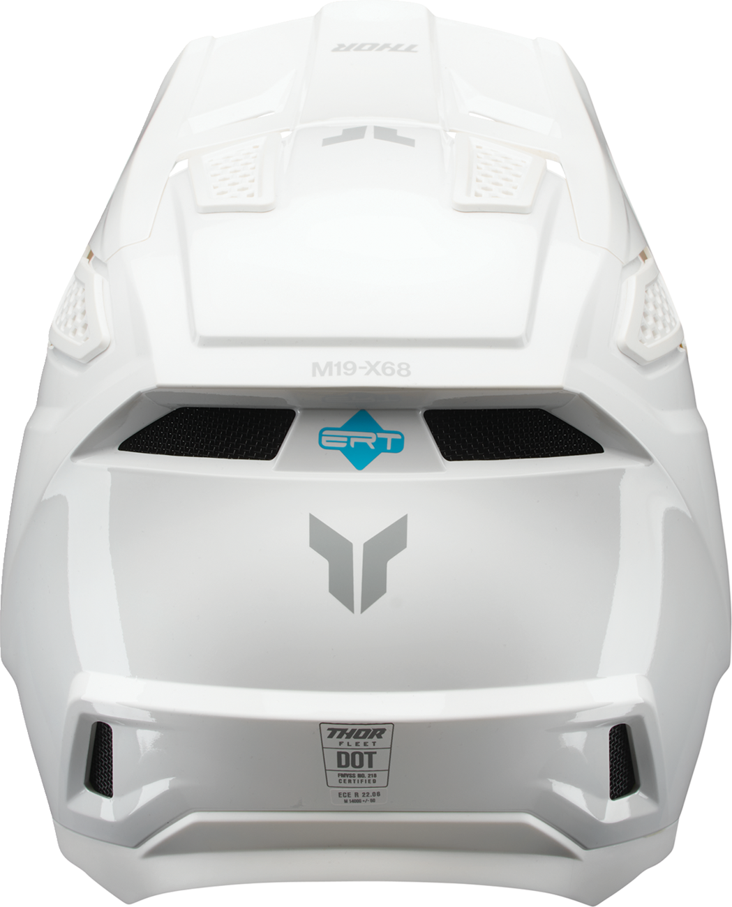 THOR Fleet Helmet Whiteout Gloss White Small (Part Number: 0110-9394)