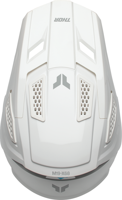 THOR Fleet Helmet - Whiteout Gloss White Medium (Part No. 0110-9395)