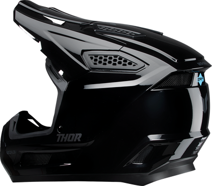 THOR Fleet Helmet Blackout Gloss Black Medium (Part #0110-9389)