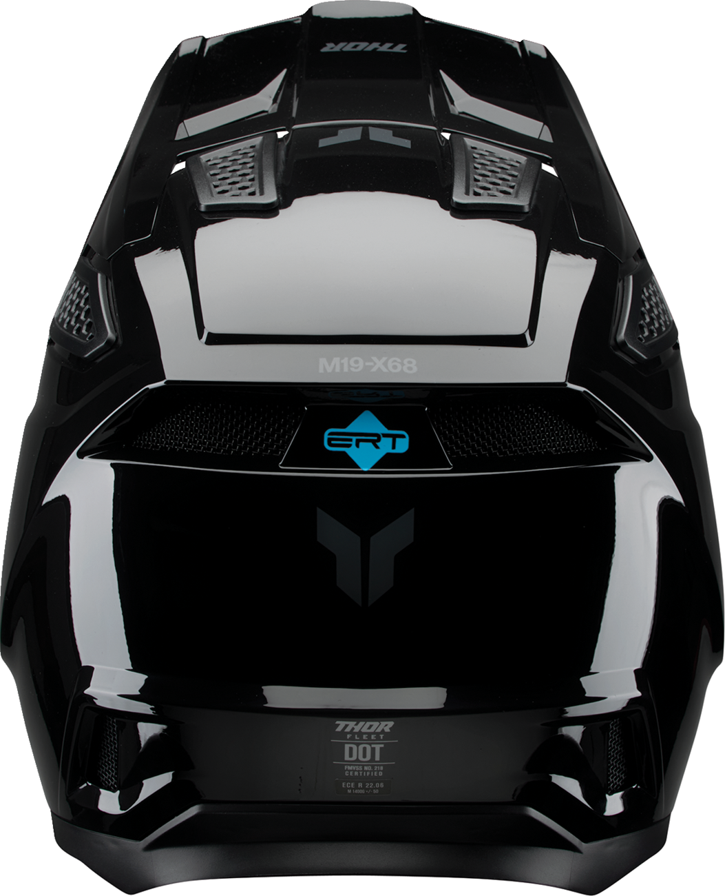 THOR Fleet Helmet - Blackout Gloss Black Large 0110-9390