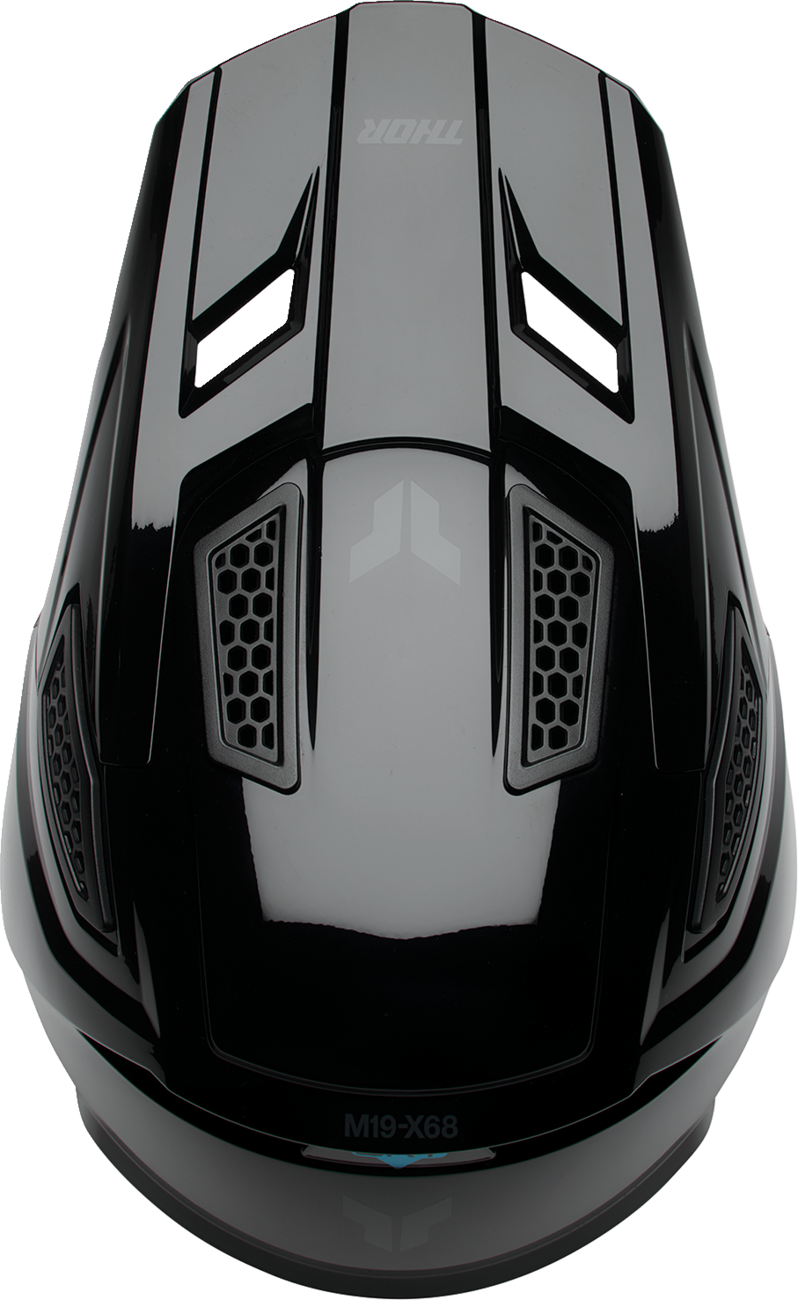 THOR Fleet Helmet - Blackout Gloss Black Large 0110-9390