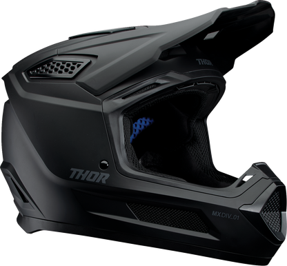 THOR Fleet Helmet Blackout Matte Black 2XL (Part No. 0110-9386)