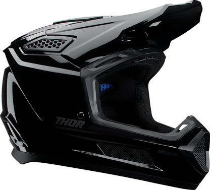 THOR Fleet Helmet Blackout Gloss Black Small (Part Number: 0110-9388)