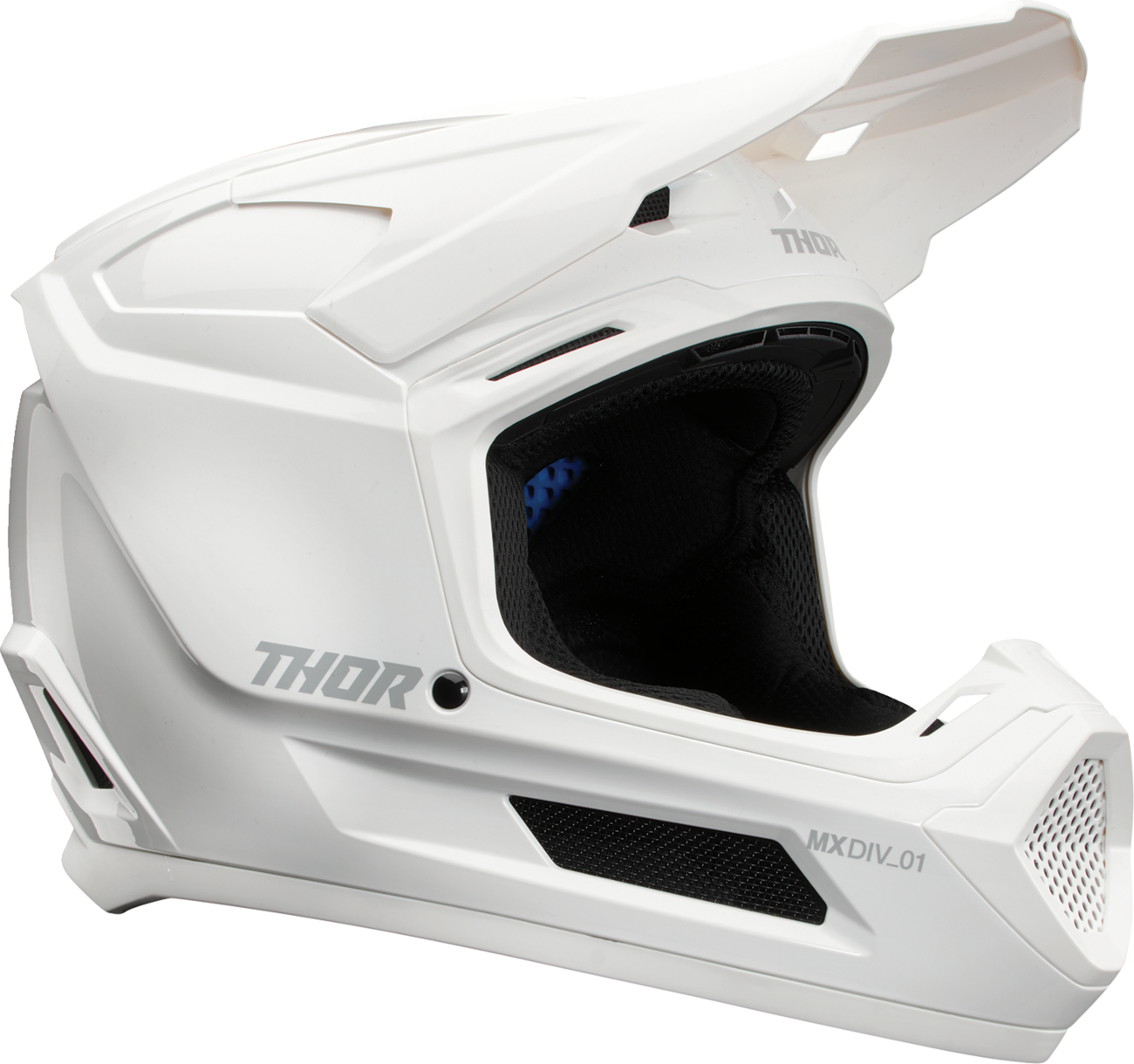 THOR Youth Fleet Helmet - Whiteout Gloss White, Medium (Part No. 0111-1757)