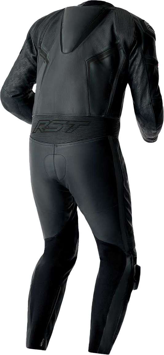 RST S1 D3o Suit Black Leather 5X (Part No. 103604BLK-54)