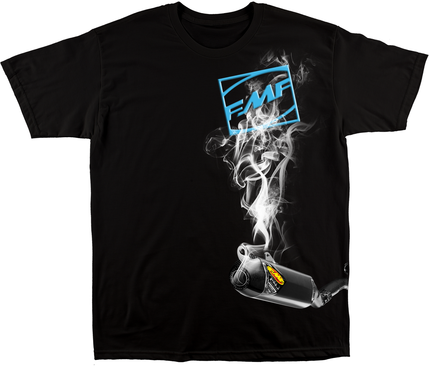 FMF Apparel Boxcage 2 Tee Black Large – Soft Spun Cotton T-Shirt with Screen Print
