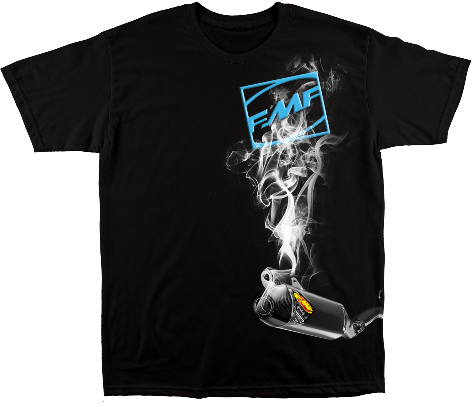 FMF Apparel Boxcage 2 Tee Black Large – Soft Spun Cotton T-Shirt with Screen Print