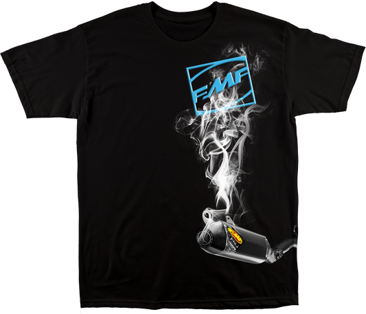 FMF Apparel Boxcage 2 Tee Black Large – Soft Spun Cotton T-Shirt with Screen Print