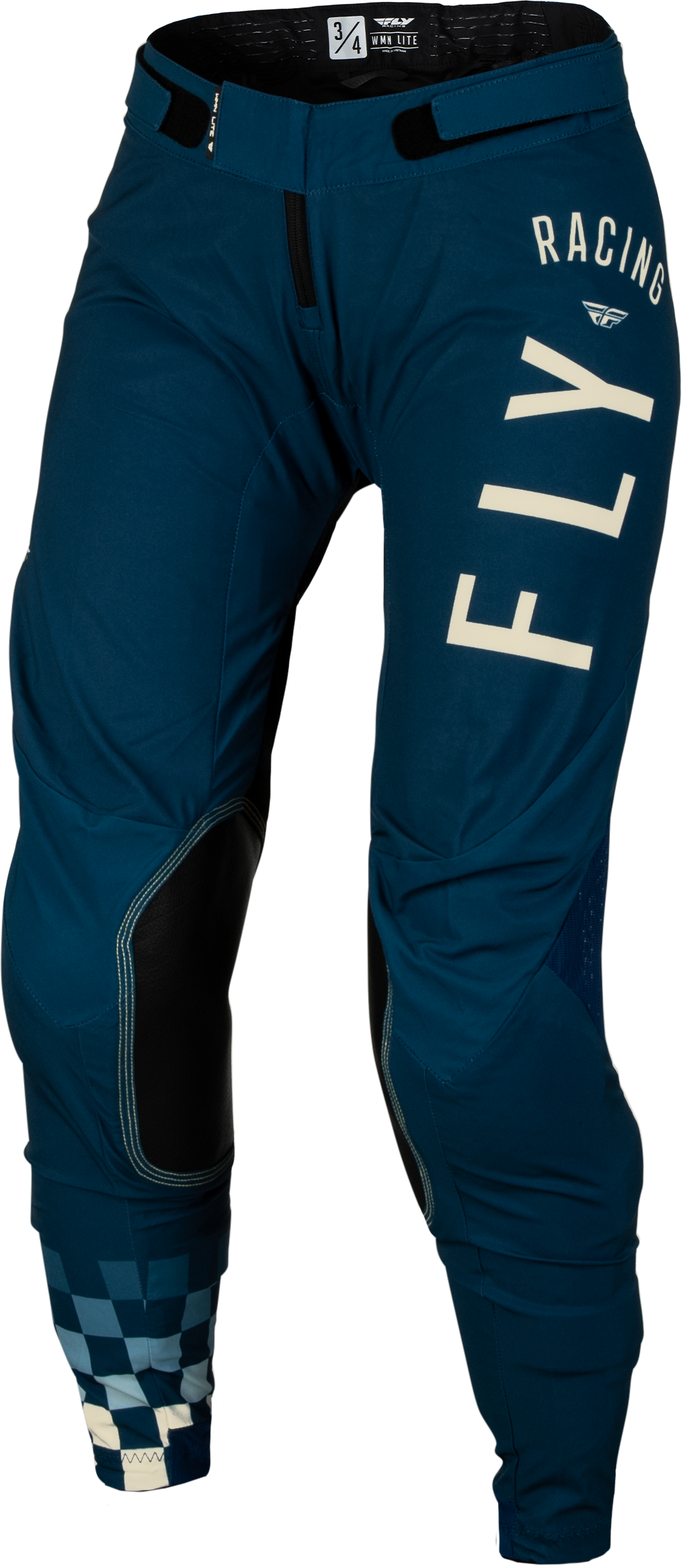 Fly Racing Women's Lite Pants Navy/Ivory Size 03/04 – Lightweight and Comfortable Motocross Pants