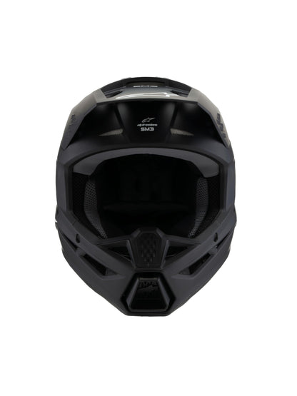 Alpinestars S-M3 Youth Moto Helmet (Black Matte, Youth Medium)