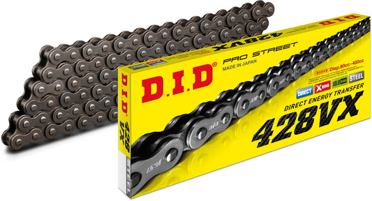 D.I.D Pro Street Vx Ring Chain for Honda NX125, CT110, XL100S - Part 428VXX120FB