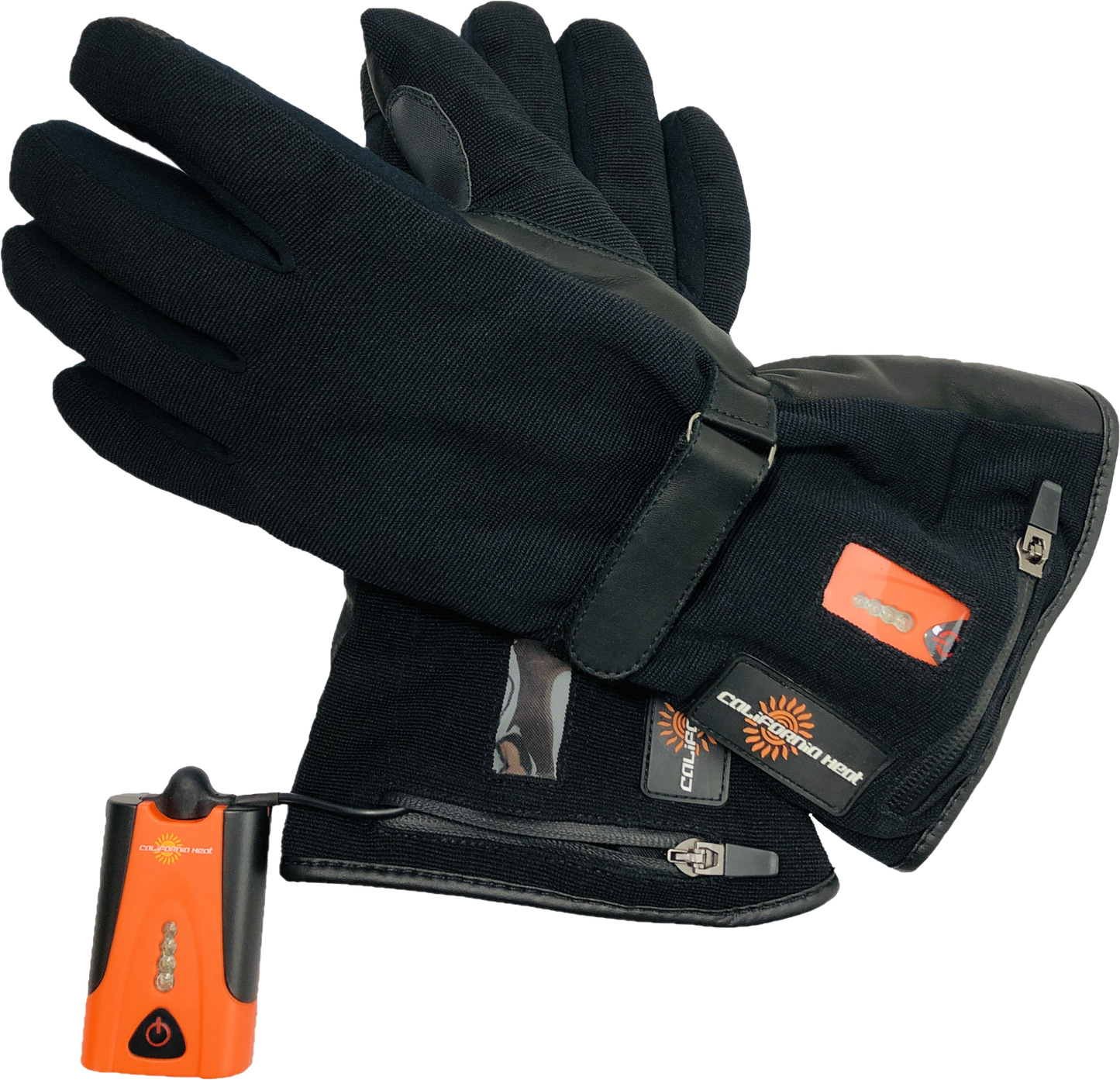 California Heat 7V ActivFlexx Gloves Black 2X – Waterproof Heated Gloves with Touchscreen Compatibility and Rechargeable Battery