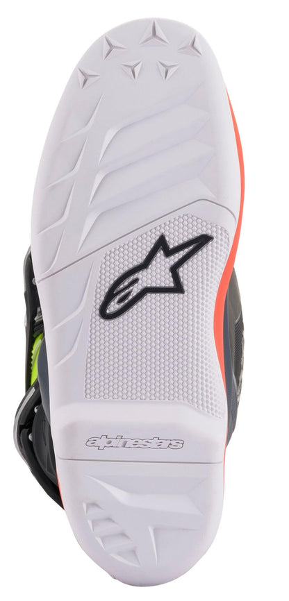 Alpinestars 2015017-9058-6 Youth Tech 7S Motocross Boot, Dark Gray/Red/Yellow, 6