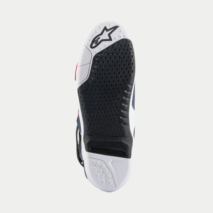 Alpinestars Tech 10 Supervented Motocross Boots (Night Navy/White/Rainbow, 8)