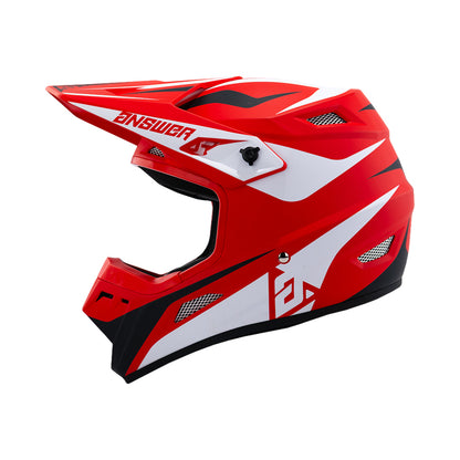 Answer 26 AR1 Mototown Helmet Glossy Red/White/Black - XS