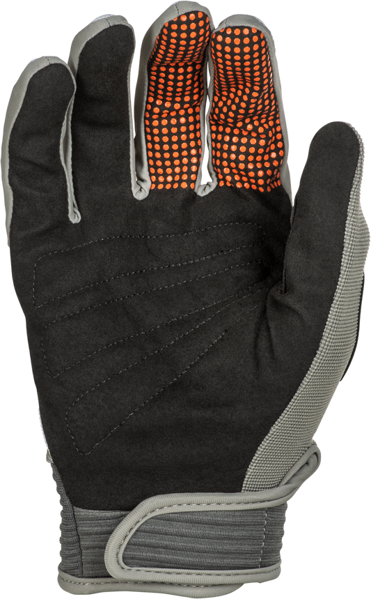 YOUTH F-16 GLOVES GREY/ORANGE Y2XS
