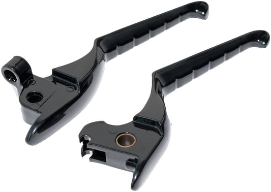 Kuryakyn Enygma Levers 14-16 Harley Davidson Touring Gloss Black Part Number kur10057-2