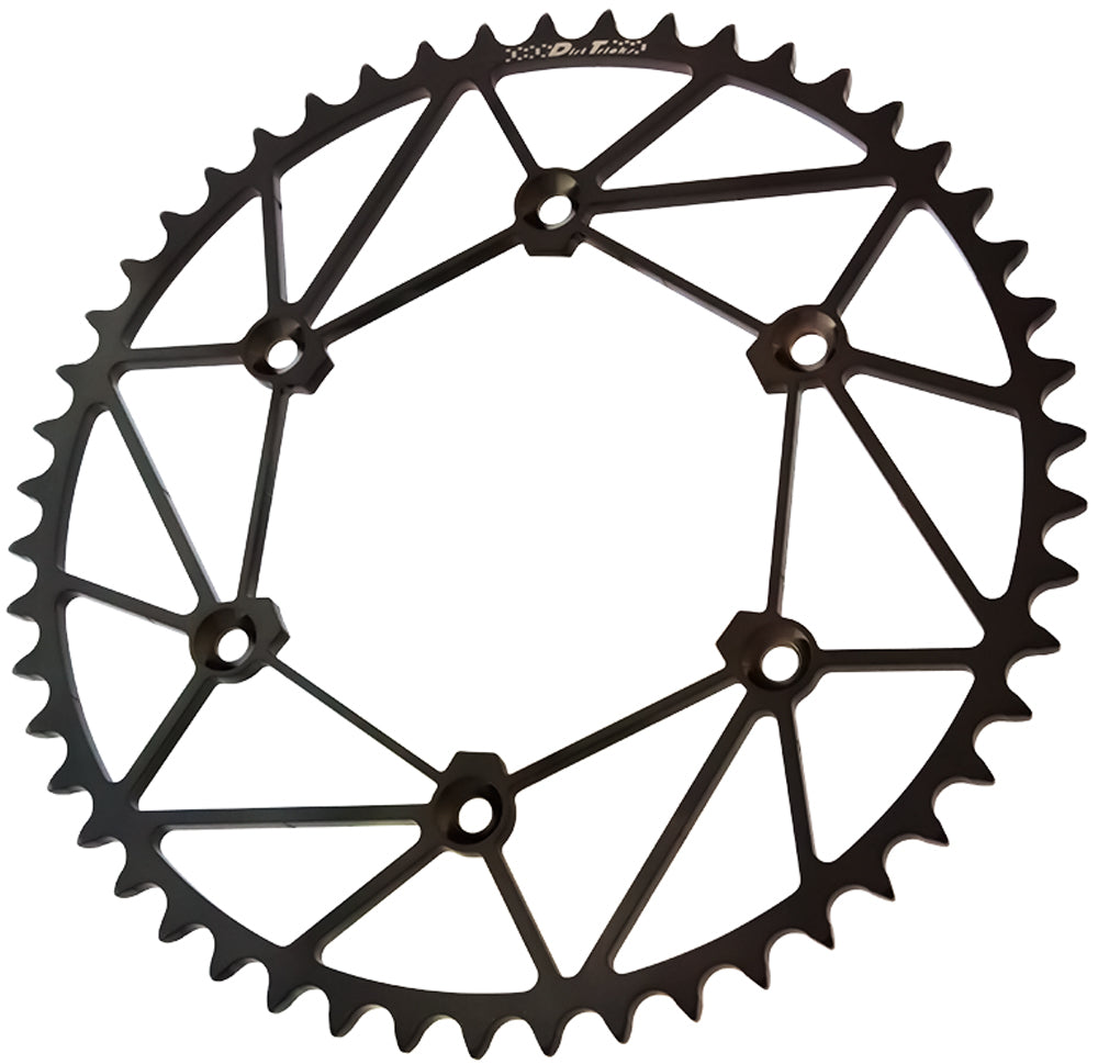 Dirt Tricks Zirconium Rear Sprocket for Beta 250/300 Xtrainer and RR Models - 49 Tooth, Black