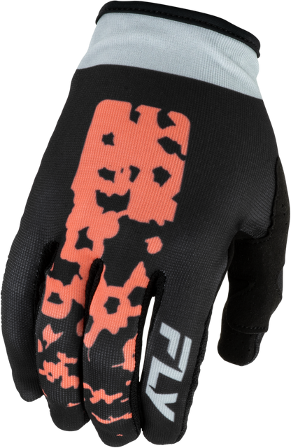 Women's Lite Flake Gloves Black/Light Grey/Coral Xs