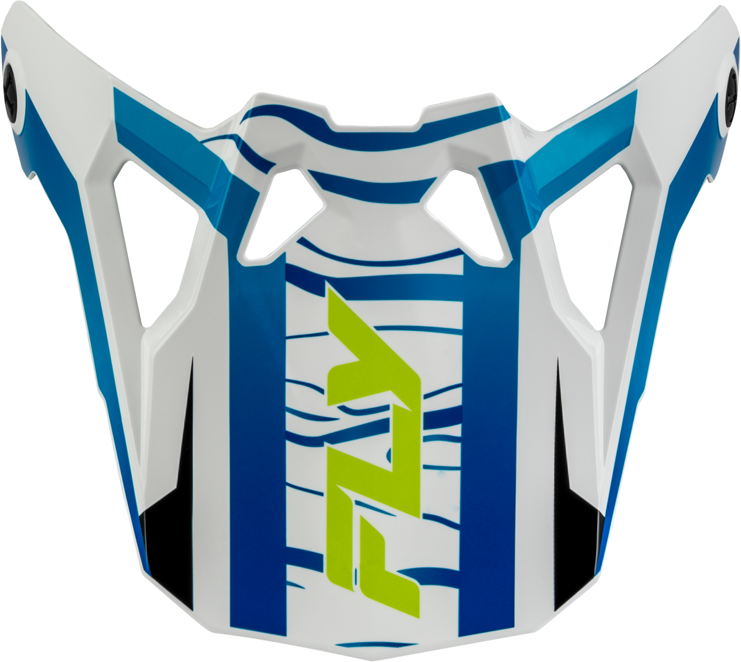 Formula Cp Charge Visor White/Blue/Black Yl Lg