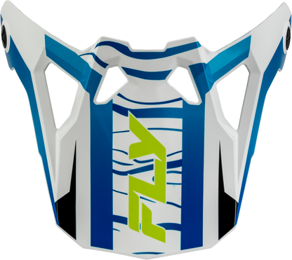 Formula Cp Charge Visor White/Blue/Black Yl Lg