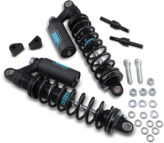 Legend Suspension Revo ARC Piggyback Shocks for FXR 14-Inch - Black by Legend Suspension Part 1310-1900