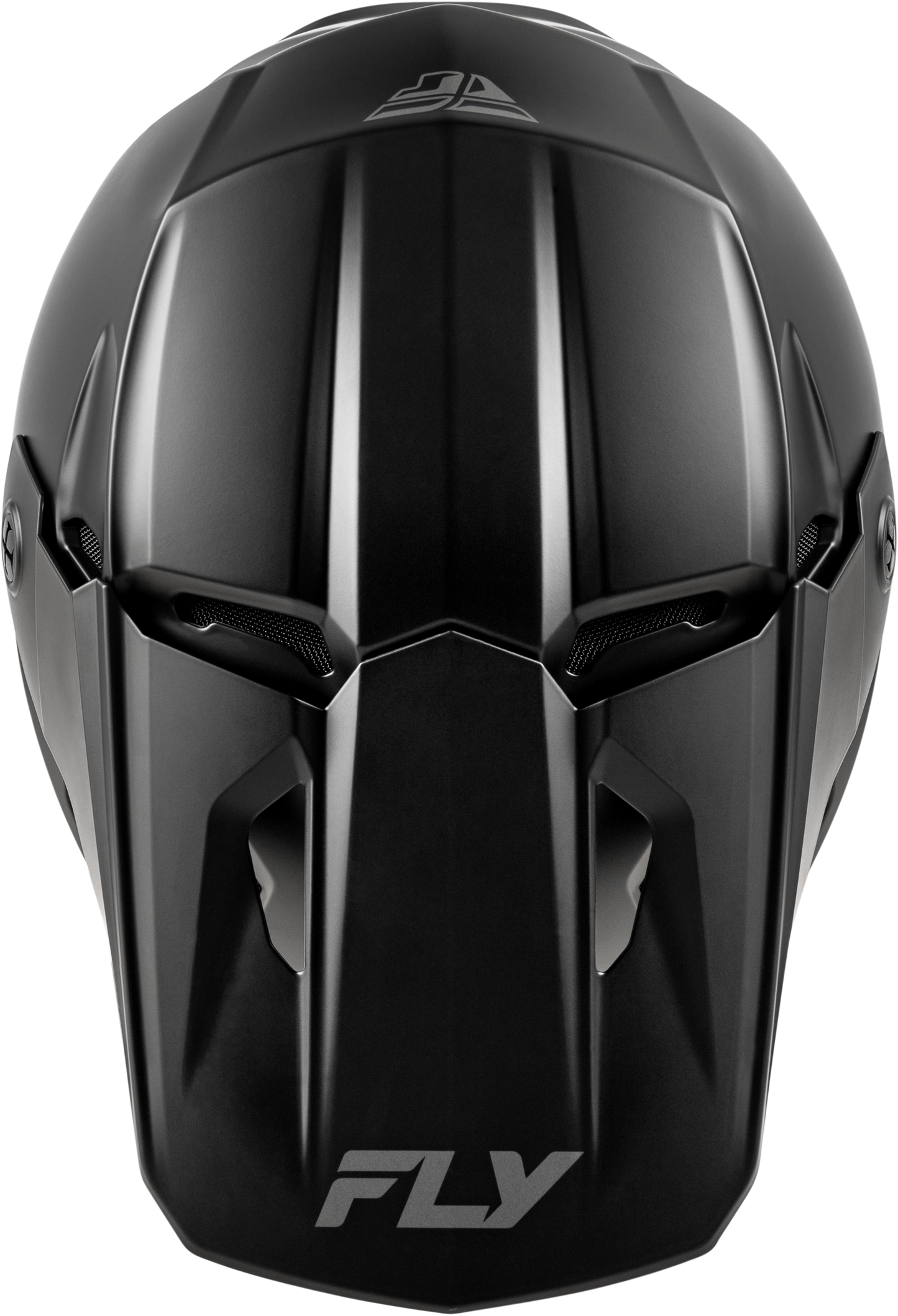 Fly Racing Youth Kinetic Solid Matte Black Helmet YS