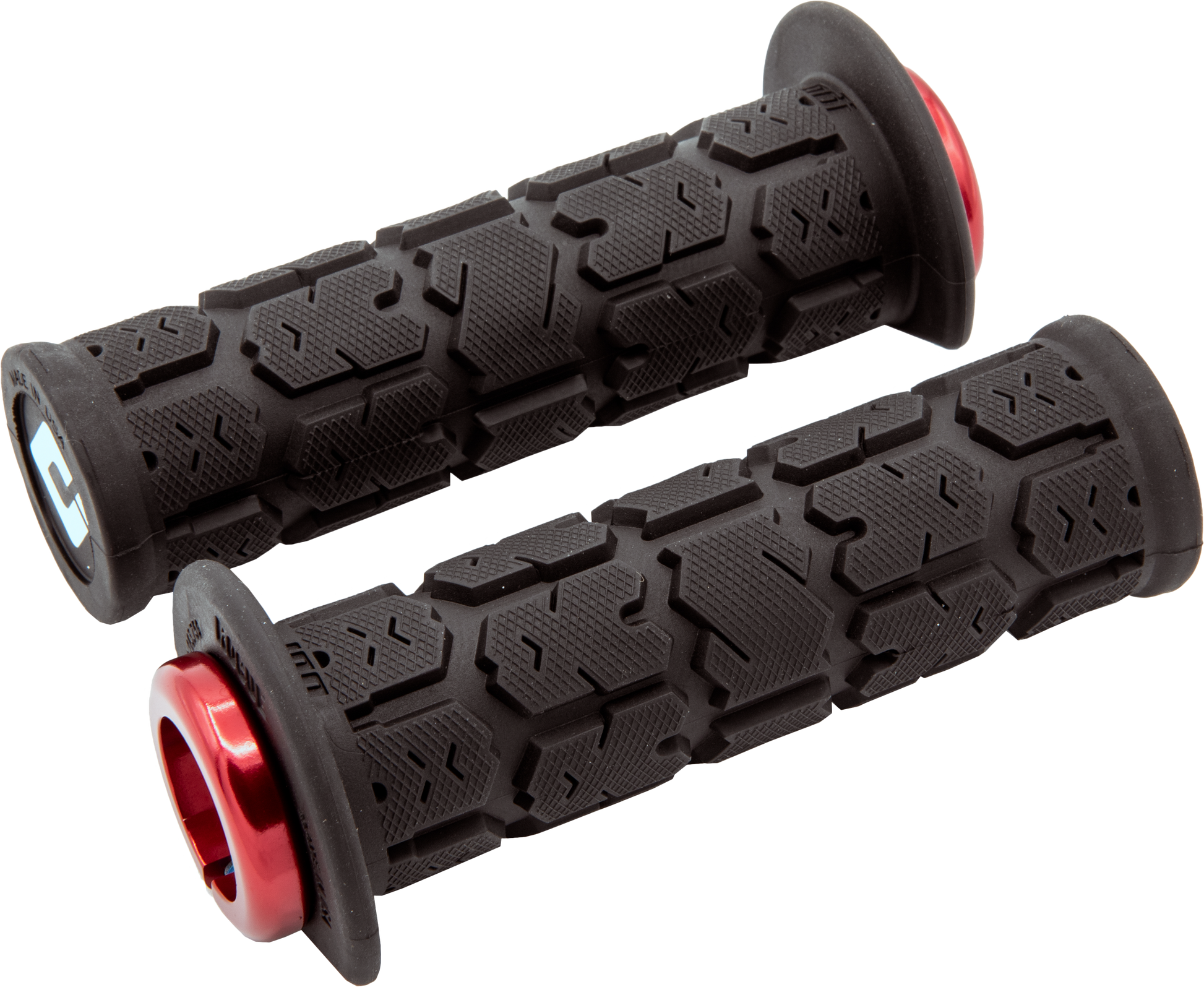 ODI J33RGB-R ATV/PWC Rogue Lock-On Grip 125mm Black/Red