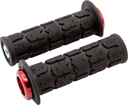 ODI J33RGB-R ATV/PWC Rogue Lock-On Grip 125mm Black/Red